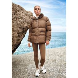 Casall Hero Puffer Jacket - Taupe Brown