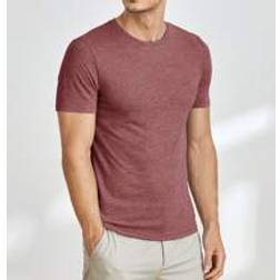 Shein Men Solid Round Neck Tee