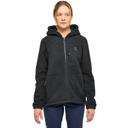 Haglöfs Malung Pile Hood Women - True Black