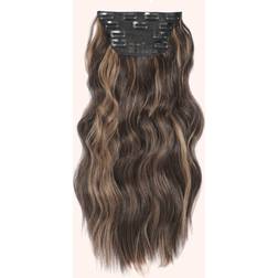 Shein 4PCS Clip Hair Extensions 20inch Wavy Hair Extensions Clip