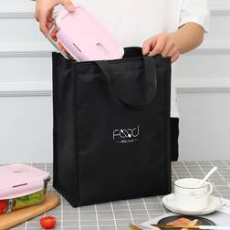 Shein High Capacity Thickened Insulated Lunch Bag For Food Container, Portable Lunch Tote For Work, Keeping Warm/cool