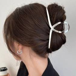 Shein 1pc Women Criss Cross Casual Hair Claw Daily Life