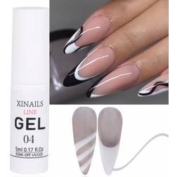 Shein 5ml Liner Gel French Nail Gel Polish UV Gel Nail