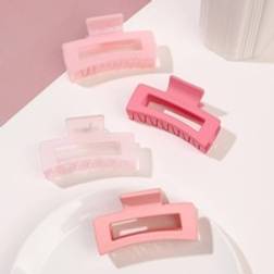 Shein 4pcs Women Rectangle Fashionable Hair Claw