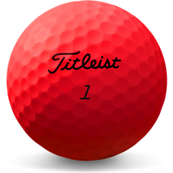 Titleist TruFeel Matte Red Golf Balls 12pack