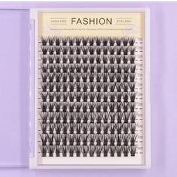 Shein C Curl Self-Adhesive Natural Volume Eyelashes - 12 Rows