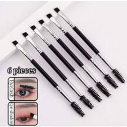 Shein Large Eyeshadow Mascara Brush - Plastic Handle