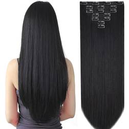 Shein Clip In Hair Extensions 16 Clips 22 Inch 7pcs