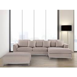 Beliani Left Hand Corner Soffa 270cm 4-sits