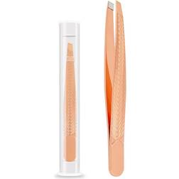 Shein Professional Eyebrow Hair Removal Tweezers, 1pc Stainless Steel Threaded Tweezers For Men, Women, And Children Gold Color