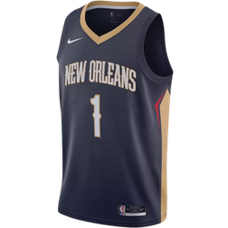 Nike Men's Zion Williamson New Orleans Pelicans 2020/21 Swingman Jersey - Icon Edition