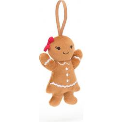 Jellycat Festive Folly Gingerbread Ruby 10cm