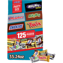 Mars Minis Size Variety Pack 35.24oz 125