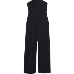 River Island Bandeau Jumpsuit - Black