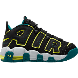 Nike Air More Uptempo GS - Black/Geode Teal/Clear Jade/Volt