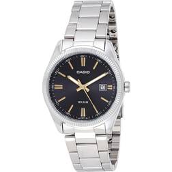Casio Silberfarben Schwarz Ø 39 mm