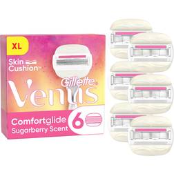 Gillette Festival Botanical Edition ComfortGlide Sugarberry 6-pack