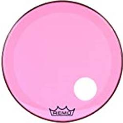 Remo Schlagzeugfell Colortone Powerstroke 3 clear ported 26" P3-1326-CT-PKOH pink