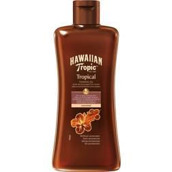 Hawaiian Tropic Glowing Tanning Oil 200ml