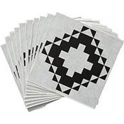 D-C-Fix Victorian Tiles Self Adhesive Vinyl Floor Tiles Pack of 11