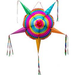 Fiesta Piñatas Authentic Handmade Foldable Large Star 32"