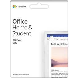 Microsoft Office Home & Student 2019 (1 Device) (Product Key Card) Mac Windows