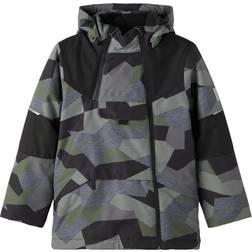 Name It Snow10 Winter Jacket - Black Camo (13202238)