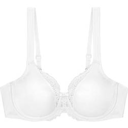 Triumph Modern Lace Cotton Bra - White