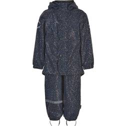 Mikk-Line PU Rainwear with Glitter - Blue Nights (3341)