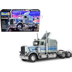 Revell 5 Model Kit Peterbilt 359 Truck Tractor 1/25 Scale Model