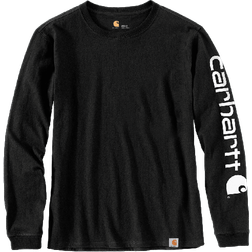 Carhartt Women's Graphic Heavyweight Long-Sleeve T-shirt - Black