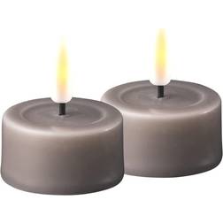 Deluxe Homeart Jumbo Tealight Set LED-Licht 6.5cm 2Stk.