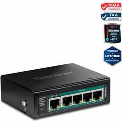 Trendnet TI-B541, 5-Port-Industrie-Gigabit-PoE++-betriebener