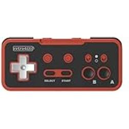 Retro-Bit Origin8 2.4 GHz Wireless Red & Black Controller Nintendo NES