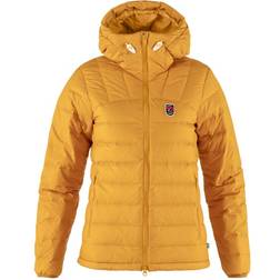 Fjällräven Expedition Pack Down Hoodie Dunjacka Dam Mustard Yellow