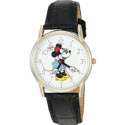 Disney Princess Dam Analog Kvartsklocka Med Läder Syntetisk Rem W002769