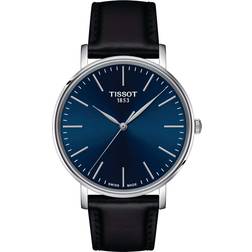 Tissot Everytime T143.410.16.041.00 Herreur, Stål/Sort, 40 mm