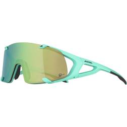 Alpina Hawkeye S Q-Lite Turquoise Matt/Green