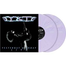 Yesterday & Today Live Lilac marbled (Vinyl)