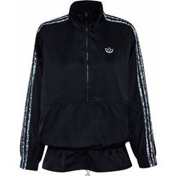 adidas Originals Half-Zip Damen Windbreaker GN3105 schwarz