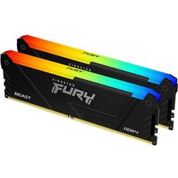 Kingston FURY Beast RGB Black DDR4 2666MHz 2x16GB (KF426C16BB2AK2/32)