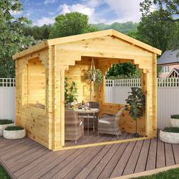 Mercia Garden Products Mercia Premium Wooden Garden Gazebo 3.14m