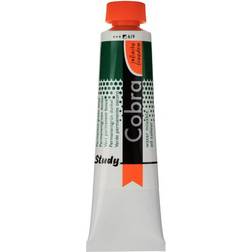 Cobra Study Water Mixable Oil Colour Tube Permanent Green Light 200ml