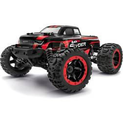Blackzon Slyder MT 1/16 4WD Electric Monster Truck Rød
