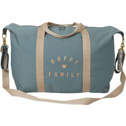 Vertbaudet Weekend Changing Bag with Print Green Medium Solid with Design