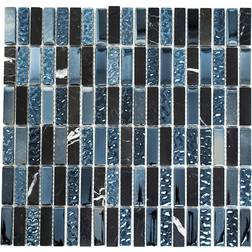 Mosaik-Netzwerk Mosaik Mix Mørke Nuancer 32.2x31 cm