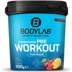 Bodylab Concentrated Pre Workout 500g Fruit Punch