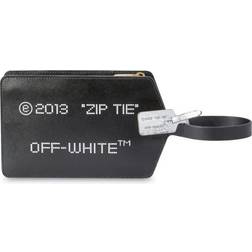 Off-White Zip Tie Pouch -