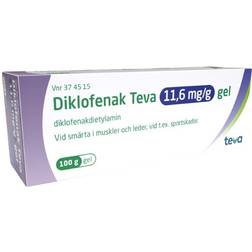 Diklofenak Teva 11,6 mg/g gel Gel
