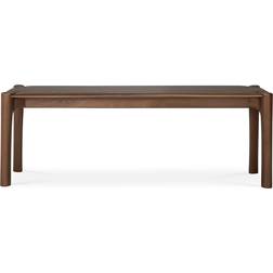 Ethnicraft Banc PI Bois Naturel Teck Massif Teinté Garden Bench